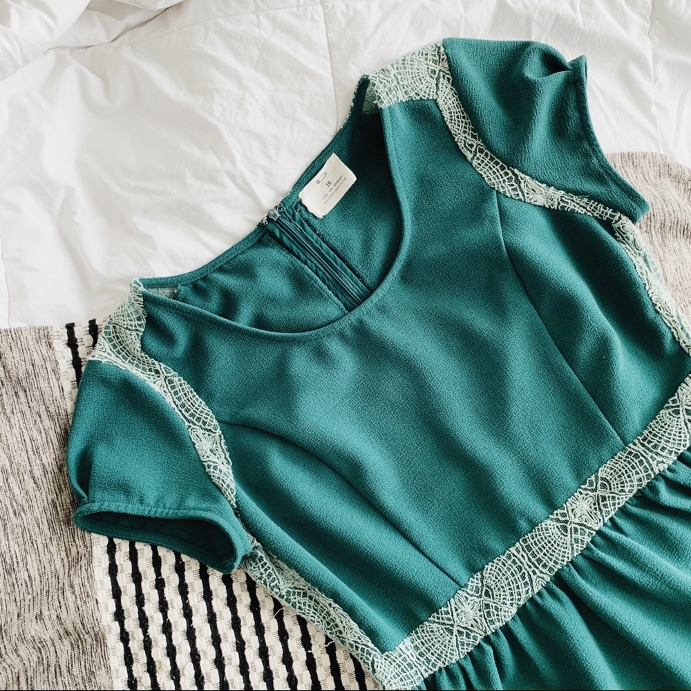 Turquoise Urban Outfitters Dress